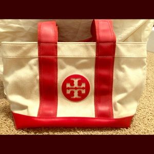 Tory Burch small canvas tote